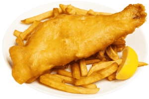 1pc Haddock and chips (15% off special offer) - TUES AND WEDNESDAY (ONLINE ORDERS ONLY)