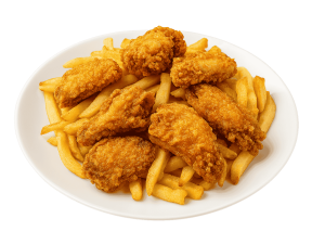7pc Chicken Wings & Chips (20% off special offer) - SATURDAY (ONLINE ORDERS ONLY)