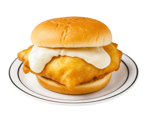 Haddock Burger - A la Carte