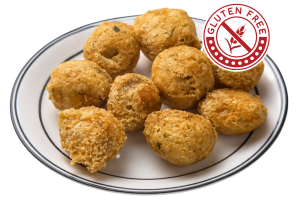 Glutten free Battered Mushrooms 